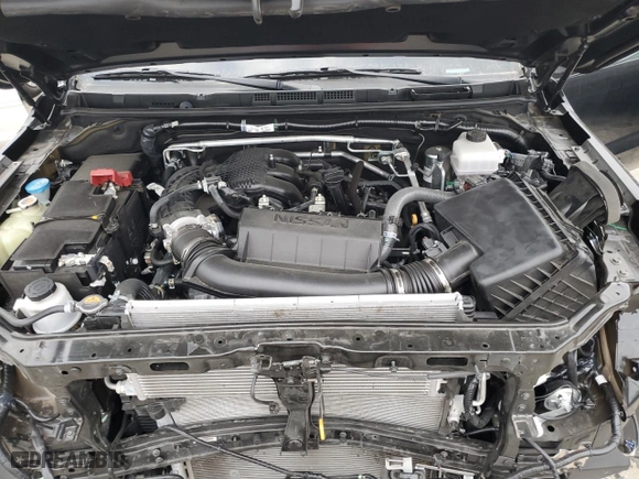 2024 Nissan Frontier PRO-4X with VIN 1N6ED1EK9RN612186, listed as a Copart auction lot 85501314 with 19,613 mi miles and Salvage Title. Bid and sale history available at carsss.com. Image 11.