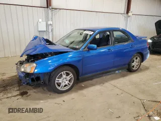 2004 Subaru Impreza Sedan (Natl) WRX with VIN JF1GD29674H517556, listed as a Copart auction lot 86747844 with 77,595 mi miles and Salvage Title. Bid and sale history available at carsss.com. Image 1.