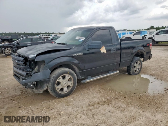 2009 Ford F-150 XL with VIN 1FTRF12W89KB74882, listed as a Copart auction lot 60924495 with 401,265 mi miles and Salvage title. Bid and sale history available at DreamBid. Image 1.
