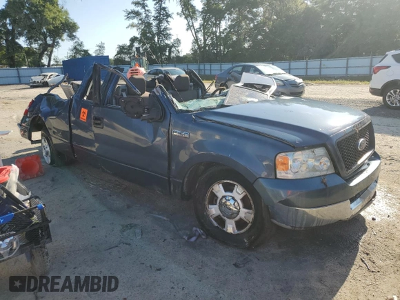 2004 Ford F-150 XL with VIN 1FTPX12534FA31237, listed as a Copart auction lot 58831324 with 301,271 mi miles and Non Repairable. Bid and sale history available at DreamBid. Image 4.