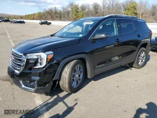 2024 GMC Terrain SLT with VIN 3GKALVEGXRL400845, listed as a Copart auction lot 50103035 with 285 mi miles and Salvage Title. Bid and sale history available at carsss.com. Image 1.