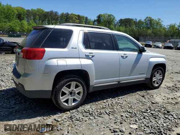 2012 GMC Terrain SLE-2 with VIN 2GKALSEK6C6263269, listed as a Copart auction lot 54547865 with 102,390 mi miles and Clean Title. Bid and sale history available at carsss.com. Image 3.