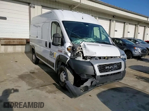 2019 Ram ProMaster Cargo with VIN 3C6TRVCGXKE539381, listed as a Copart auction lot 86545504 with 271,447 mi miles and Non Repairable. Bid and sale history available at DreamBid. Image 12.