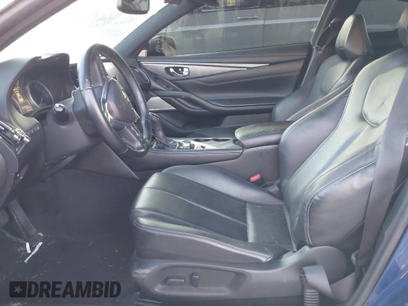 2017 Infiniti Q60 Sport with VIN JN1EV7EL6HM554007, listed as a IAAI auction lot 38924235 with 99,776 mi miles and . Bid and sale history available at carsss.com. Image 5.