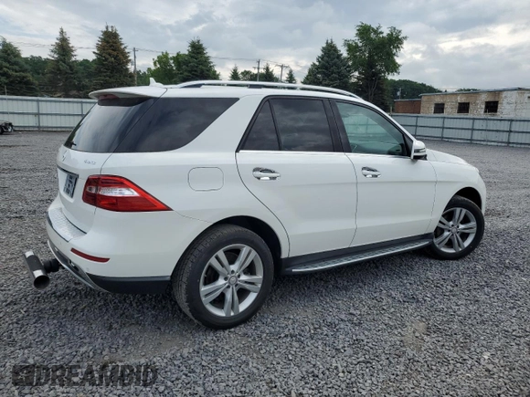 2015 Mercedes-Benz M 350 with VIN 4JGDA5HB1FA544040, listed as a Copart auction lot 65069905 with 135,294 mi miles and Clean title. Bid and sale history available at DreamBid. Image 3.