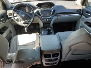 2017 Acura MDX Technology with VIN 5FRYD4H59HB021228, listed as a Copart auction lot 49586175 with 130,688 mi miles and Salvage Title. Bid and sale history available at DreamBid. Image 8.
