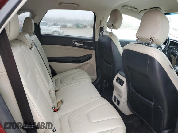 2015 Ford Edge Titanium with VIN 2FMTK4K8XFBC09055, listed as a Copart auction lot 43807355 with 99,591 mi miles and Salvage Title. Bid and sale history available at carsss.com. Image 12.