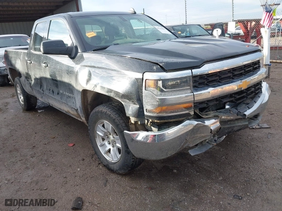 2018 Chevrolet Silverado 1500 LT with VIN 1GCVKREC8JZ311423, listed as a IAAI auction lot 41344463 with 143,650 mi miles. Bid and sale history available at carsss.com. Image 1.