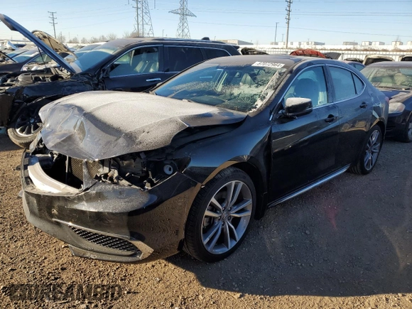 2020 Acura TLX w/Technology Pkg with VIN 19UUB3F40LA000233, listed as a Copart auction lot 87072964 with 81,285 mi miles and Salvage Title. Bid and sale history available at carsss.com. Image 1.