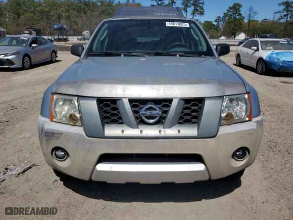 2005 Nissan Xterra S with VIN 5N1AN08U65C623122, listed as a Copart auction lot 49811805 with 199,401 mi miles and Clean Title. Bid and sale history available at carsss.com. Image 5.