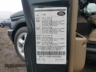2000 Land Rover Discovery Cloth with VIN SALTY1248YA253836, listed as a Copart auction lot 47256475 with 118,345 mi miles and Salvage Title. Bid and sale history available at DreamBid. Image 13.