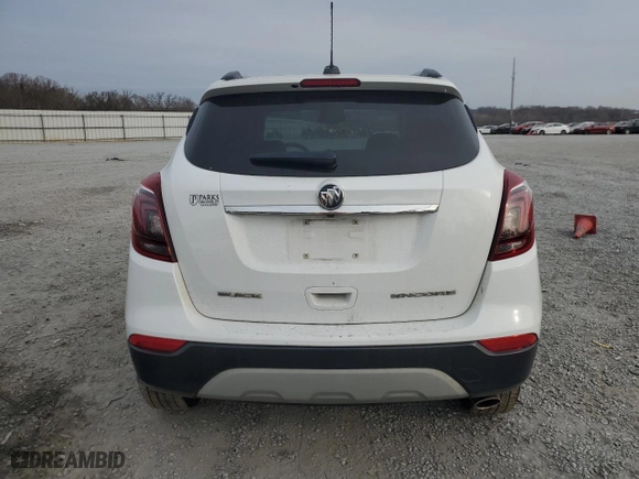 2018 Buick Encore Preferred with VIN KL4CJASB8JB719009, listed as a Copart auction lot 43372285 with 0 mi miles and Salvage Title. Bid and sale history available at carsss.com. Image 6.