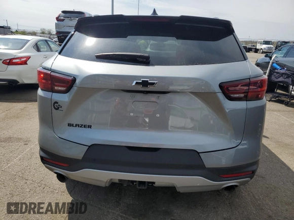 2024 Chevrolet Blazer LT with VIN 3GNKBCR46RS177417, listed as a Copart auction lot 52282665 with 18,090 mi miles and Salvage title. Bid and sale history available at DreamBid. Image 6.