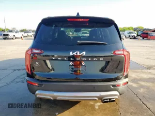 2022 Kia Telluride SX with VIN 5XYP54HC2NG292029, listed as a Copart auction lot 52113985 with 66,248 mi miles and Salvage title. Bid and sale history available at DreamBid. Image 6.