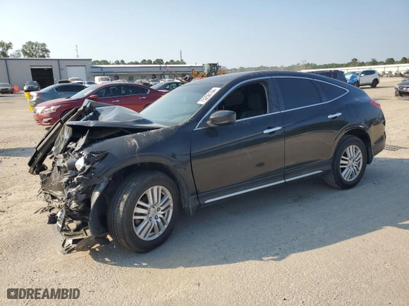 2015 Honda Crosstour EX with VIN 5J6TF3H37FL002261, listed as a Copart auction lot 75256164 with 0 mi miles and Salvage Title. Bid and sale history available at carsss.com. Image 1.