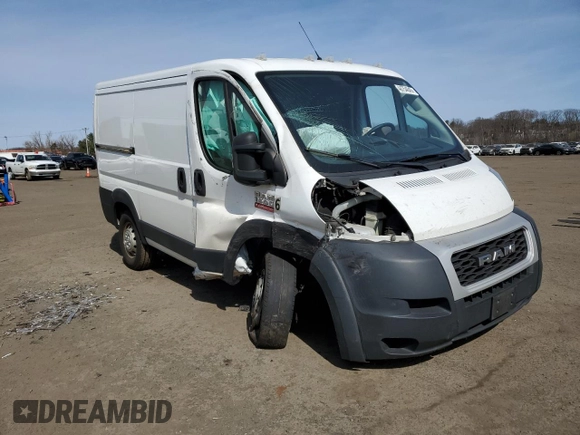 2019 Ram ProMaster Cargo with VIN 3C6TRVNGXKE513098, listed as a Copart auction lot 48754045 with 233,369 mi miles and Salvage Title. Bid and sale history available at DreamBid. Image 4.