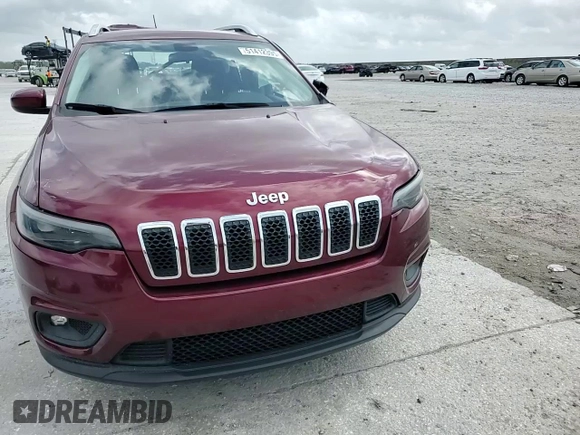 2019 Jeep Cherokee Latitude with VIN 1C4PJLCB8KD357724, listed as a Copart auction lot 51412395 with 0 mi miles and Salvage Title. Bid and sale history available at carsss.com. Image 12.