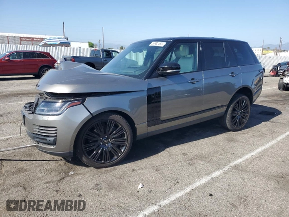 2021 Land Rover Range Rover P525 Westminster с VIN SALGS2SE1MA438693, выставлен на аукционе Copart как лот 56332455 с пробегом 41 651 миль миль и Списание • Salvage title. История ставок и продаж доступна на DreamBid. Изображение 1.