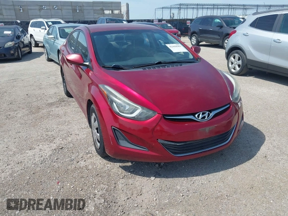 2016 Hyundai Elantra SE z VIN 5NPDH4AE6GH728494, wystawiony jako IAAI lot #42444583 z przebiegiem 100 824 mil mil oraz . Historia ofert i sprzedaży dostępna na DreamBid. Obrazek 1.