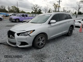 2019 Infiniti QX60 LUXE with VIN 5N1DL0MN7KC534432, listed as a Copart auction lot 47379785 with 102,280 mi miles and Non Repairable. Bid and sale history available at carsss.com. Image 1.