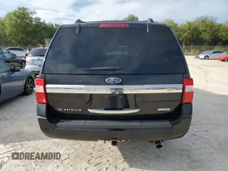 2016 Ford Expedition Max Platinum с VIN 1FMJK1MT6GEF35805, выставлен на аукционе Copart как лот 75954314 с пробегом Не указан миль и Списание • Salvage title. История ставок и продаж доступна на DreamBid. Изображение 6.