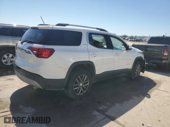 2018 GMC Acadia SLT with VIN 1GKKNMLS6JZ172145, listed as a Copart auction lot 46928845 with 130,950 mi miles and Salvage Title. Bid and sale history available at carsss.com. Image 3.