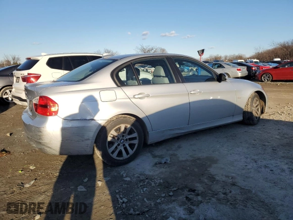 2006 BMW 3 Series 325xi with VIN WBAVD13556KV13231, listed as a Copart auction lot 43919835 with 49,041 mi miles and Salvage Title. Bid and sale history available at carsss.com. Image 3.