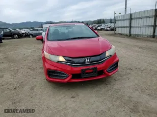 2015 Honda Civic Coupe LX with VIN 2HGFG3B57FH515454, listed as a Copart auction lot 45767935 with 151,402 mi miles and Salvage Title. Bid and sale history available at carsss.com. Image 10.