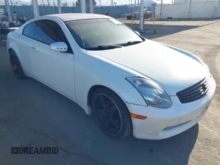 2003 Infiniti G35 w/Leather z VIN JNKCV54E53M220876, wystawiony jako IAAI lot #42174689 z przebiegiem 245 775 mil mil oraz . Historia ofert i sprzedaży dostępna na DreamBid. Obrazek 1.