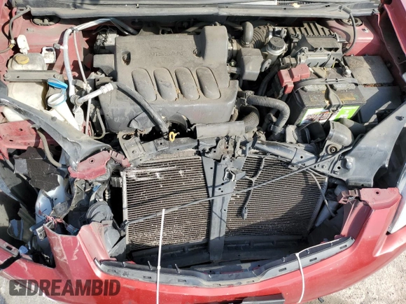 2012 Nissan Sentra S with VIN 3N1AB6AP4CL709523, listed as a Copart auction lot 60631815 with 111,759 mi miles and Salvage title. Bid and sale history available at DreamBid. Image 11.