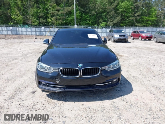 2018 BMW 3 Series 330i with VIN WBA8B9G58JNV00184, listed as a IAAI auction lot 42136004 with 109,896 mi miles. Bid and sale history available at carsss.com. Image 6.