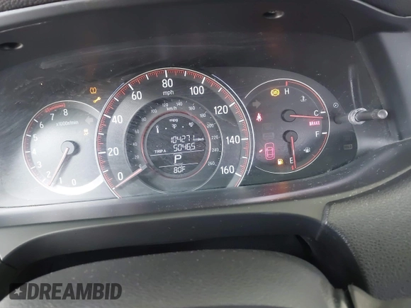 2016 Honda Accord Sport with VIN 1HGCR2F59GA093334, listed as a IAAI auction lot 42138977 with 104,271 mi miles and . Bid and sale history available at DreamBid. Image 15.