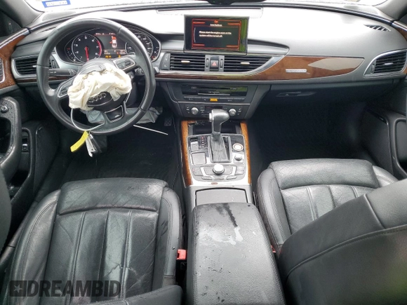 2014 Audi A6 3.0T Prestige with VIN WAUHGAFC9EN113121, listed as a Copart auction lot 80031824 with 106,026 mi miles and Salvage Title. Bid and sale history available at carsss.com. Image 8.