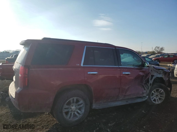 2015 Chevrolet Tahoe LS with VIN 1GNSKAKC7FR546533, listed as a Copart auction lot 84891384 with 190,363 mi miles and Salvage Title. Bid and sale history available at carsss.com. Image 3.