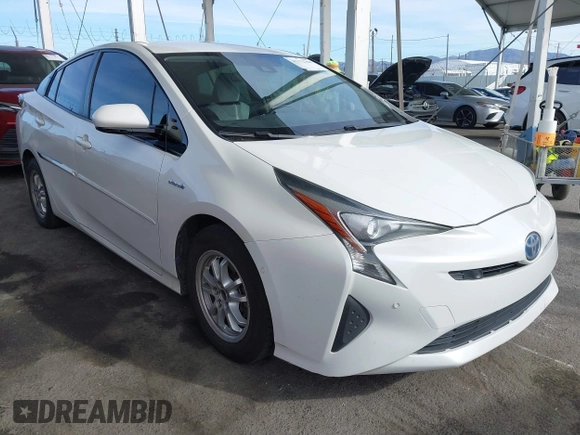 2018 Toyota Prius Two with VIN JTDKARFU7J3054710, listed as a IAAI auction lot 41372798 with 347,148 mi miles. Bid and sale history available at carsss.com. Image 1.