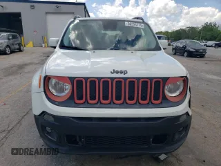 2017 Jeep Renegade Latitude with VIN ZACCJBBB0HPE65744, listed as a Copart auction lot 56294775 with 161,187 mi miles and Salvage title. Bid and sale history available at DreamBid. Image 5.