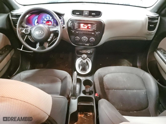 2015 Kia Soul with VIN KNDJN2A29F7756055, listed as a Copart auction lot 44520325 with 122,769 mi miles and Clean Title. Bid and sale history available at carsss.com. Image 8.