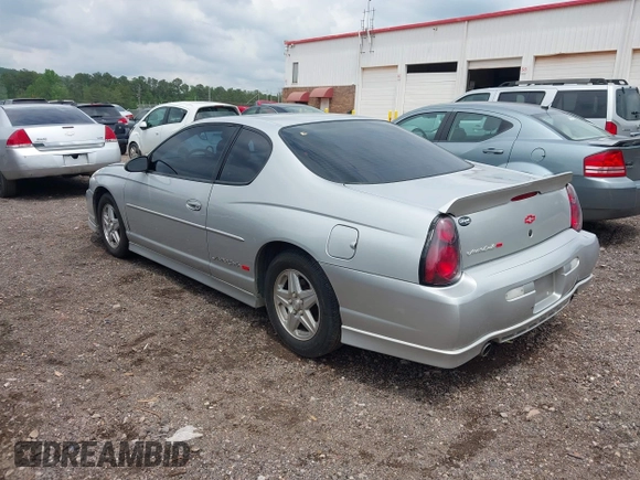 2001 Chevrolet Monte Carlo SS with VIN 2G1WX15K019161969, listed as a IAAI auction lot 42101311 with 185,888 mi miles. Bid and sale history available at carsss.com. Image 3.