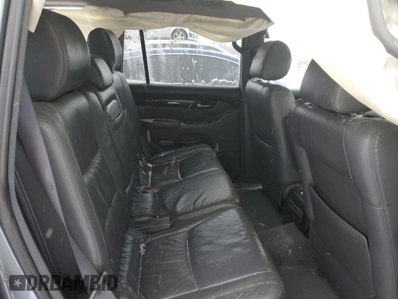 2006 Lexus GX 470 z VIN JTJBT20X460106465, wystawiony jako Copart lot #45705925 z przebiegiem 178 029 mil mil oraz Szkoda całkowita • Salvage title. Historia ofert i sprzedaży dostępna na DreamBid. Obrazek 10.