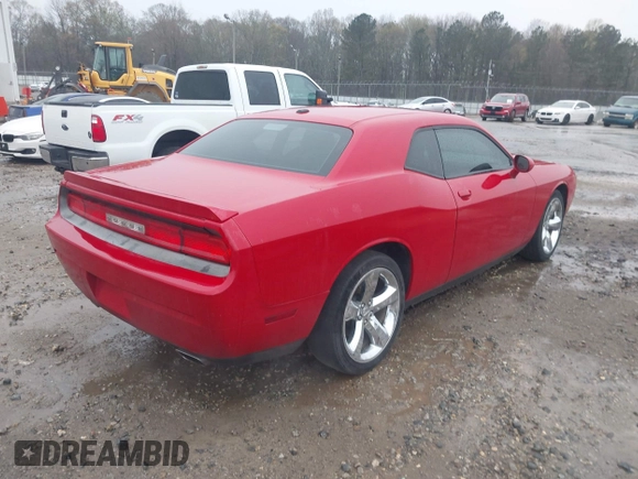 2013 Dodge Challenger R/T with VIN 2C3CDYBT5DH588006, listed as a IAAI auction lot 41858679 with 160,911 mi miles. Bid and sale history available at carsss.com. Image 4.