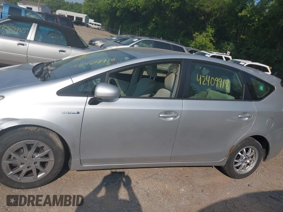 2012 Toyota Prius Two z VIN JTDZN3EU3C3042560, wystawiony jako IAAI lot #42409918 z przebiegiem 182 875 mil mil oraz . Historia ofert i sprzedaży dostępna na DreamBid. Obrazek 14.