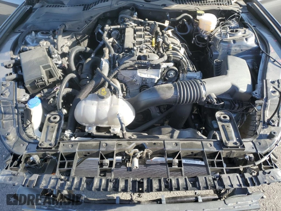 2022 Ford Mustang EcoBoost with VIN 1FA6P8TH0N5150731, listed as a Copart auction lot 48002265 with 2,615 mi miles and Salvage Title. Bid and sale history available at carsss.com. Image 11.
