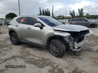 2024 Lexus NX 250 Premium with VIN 2T2GDCAZ4RC007758, listed as a Copart auction lot 79620224 with 12,845 mi miles and Salvage title. Bid and sale history available at DreamBid. Image 4.