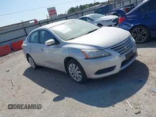 2015 Nissan Sentra SL with VIN 3N1AB7AP9FY376412, listed as a IAAI auction lot 41743212 with 11,298 mi miles and . Bid and sale history available at DreamBid. Image 1.