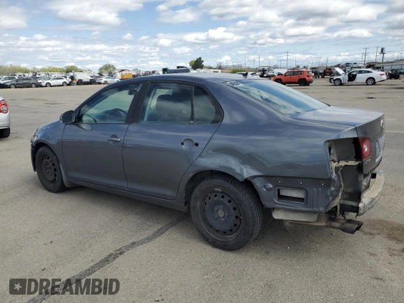 2009 Volkswagen Jetta S with VIN 3VWJM71K59M007776, listed as a Copart auction lot 53959525 with 190,557 mi miles and Salvage title. Bid and sale history available at DreamBid. Image 2.