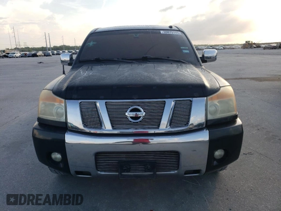 2008 Nissan Titan SE with VIN 1N6BA07D38N354945, listed as a Copart auction lot 55075145 with 191,112 mi miles and Clean Title. Bid and sale history available at DreamBid. Image 5.