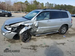 2005 Toyota Highlander with VIN JTEEP21A950099585, listed as a Copart auction lot 49118165 with 291,981 mi miles and Salvage Title. Bid and sale history available at DreamBid. Image 1.