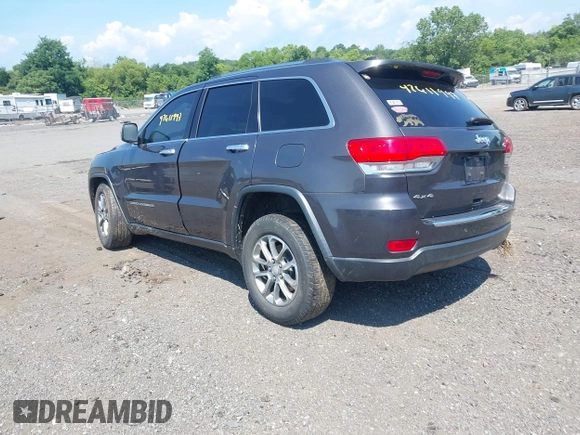 2016 Jeep Grand Cherokee Limited with VIN 1C4RJFBG6GC357385, listed as a IAAI auction lot 42611997 with 148,177 mi miles and . Bid and sale history available at DreamBid. Image 3.