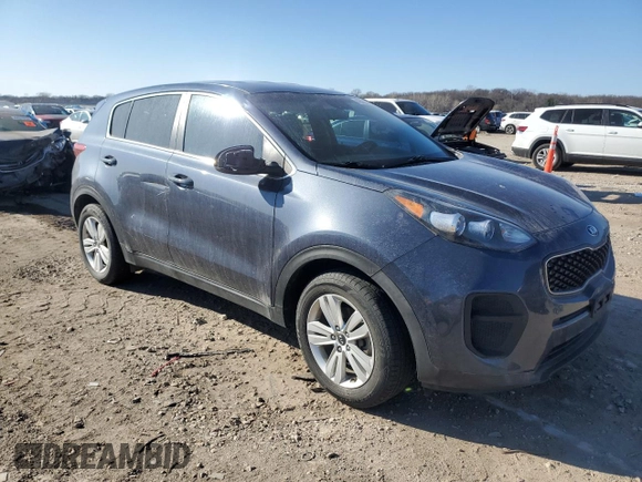 2018 Kia Sportage LX with VIN KNDPM3AC1J7478966, listed as a Copart auction lot 49420255 with 121,558 mi miles and Salvage Title. Bid and sale history available at carsss.com. Image 4.