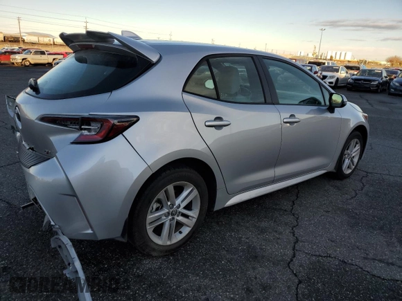 2022 Toyota Corolla Hatchback SE with VIN JTNB4MBE0N3167361, listed as a Copart auction lot 85348054 with 36,209 mi miles and Salvage Title. Bid and sale history available at carsss.com. Image 3.